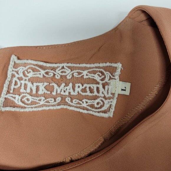 TAN Brown Caramel Blouse Top,various Sizes M, L- NEW - Picture 9 of 16